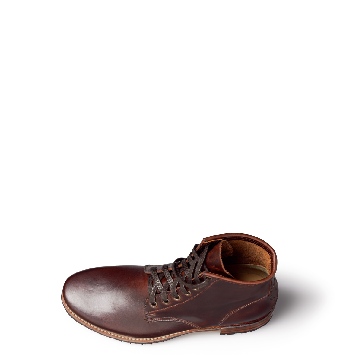 Halbstiefel Vrone von halfs aus München – rahmengenähter Damen-Halbstiefel aus braunem Rindsleder