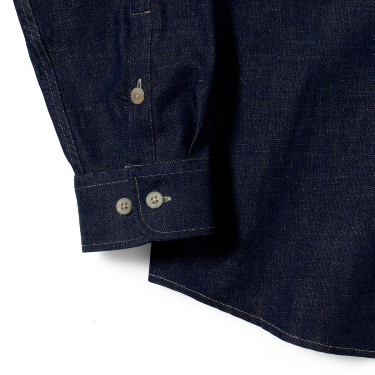 Denimpfoad von halfs - trachtenhemd aus japanischem Jeans Denimstoff