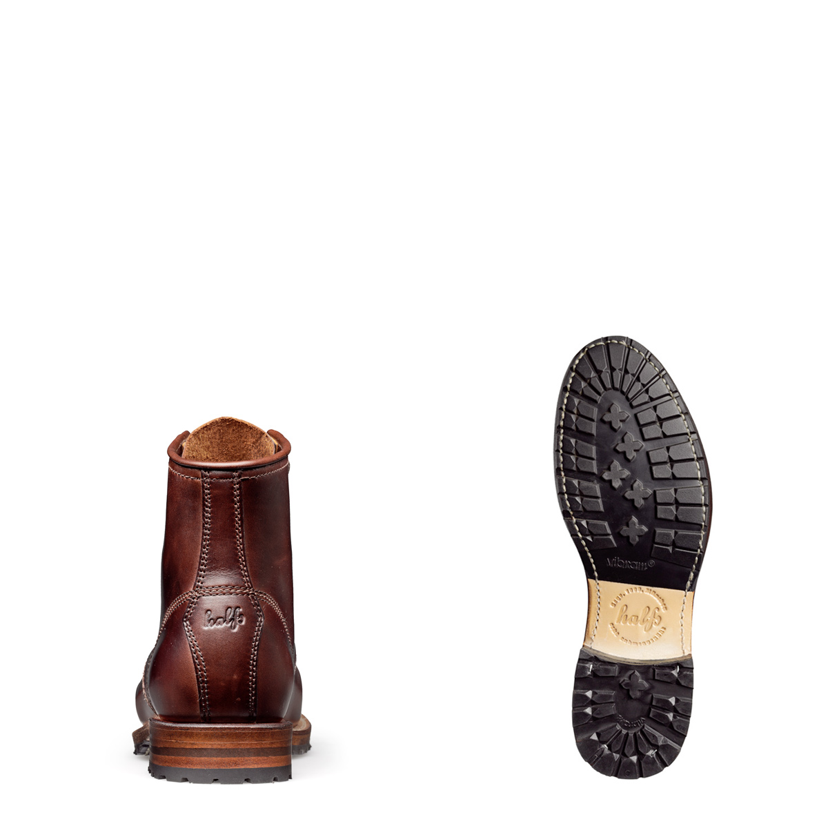 Halbstiefel Vrone von halfs aus München – rahmengenähter Damen-Halbstiefel aus braunem Rindsleder