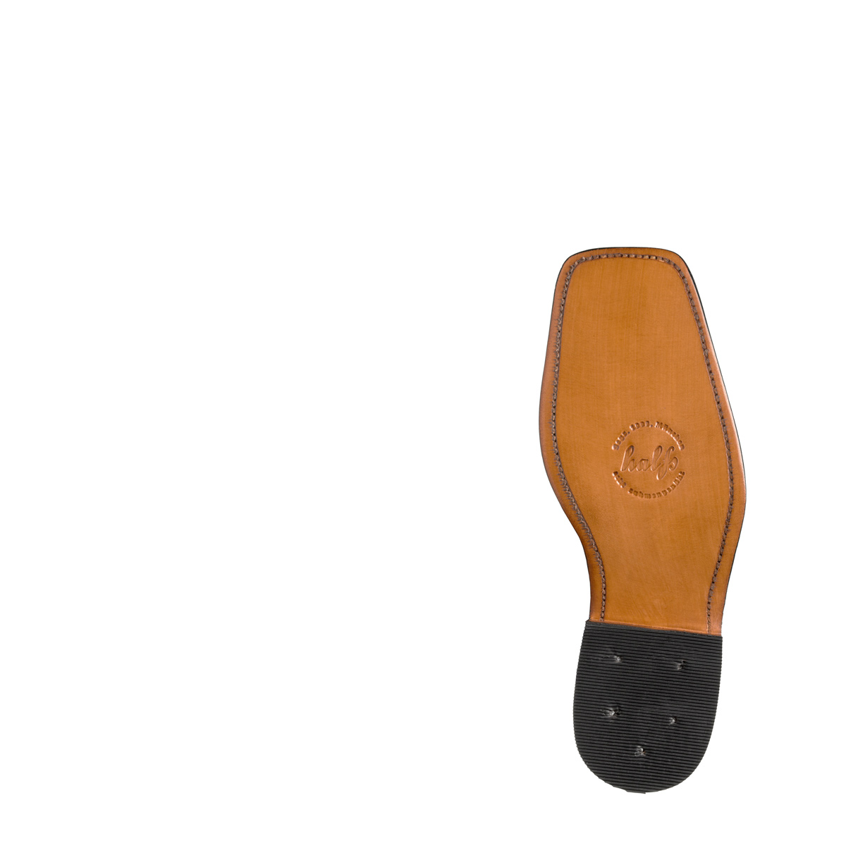 Haferlschuh Thomas von halfs aus München – rahmengenähter Herren-haferlschuh aus schwarzem Kalbsleder