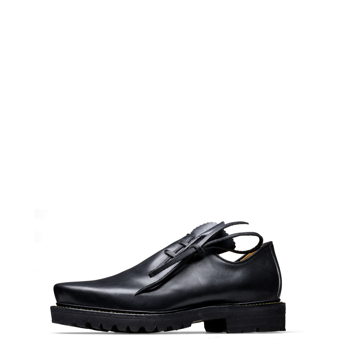 Haferlschuh 1803 von halfs aus München – sturmgenähter Herren-Haferlschuh aus schwarzem Rindsleder